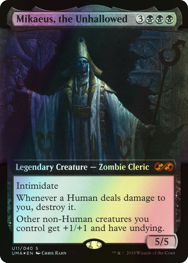 Mikaeus, the Unhallowed (PUMA) #U11 [EN/F] s/o