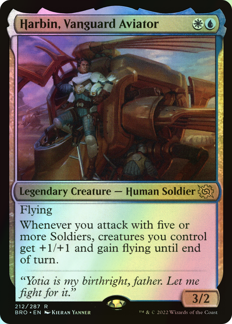 Harbin, Vanguard Aviator (BRO) #212 [EN/F] s/o