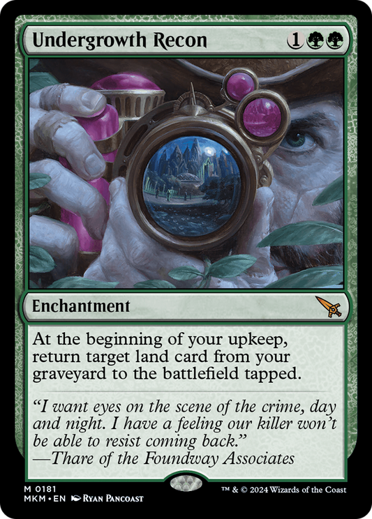 Undergrowth Recon (MKM) #181 [EN/N] s/o