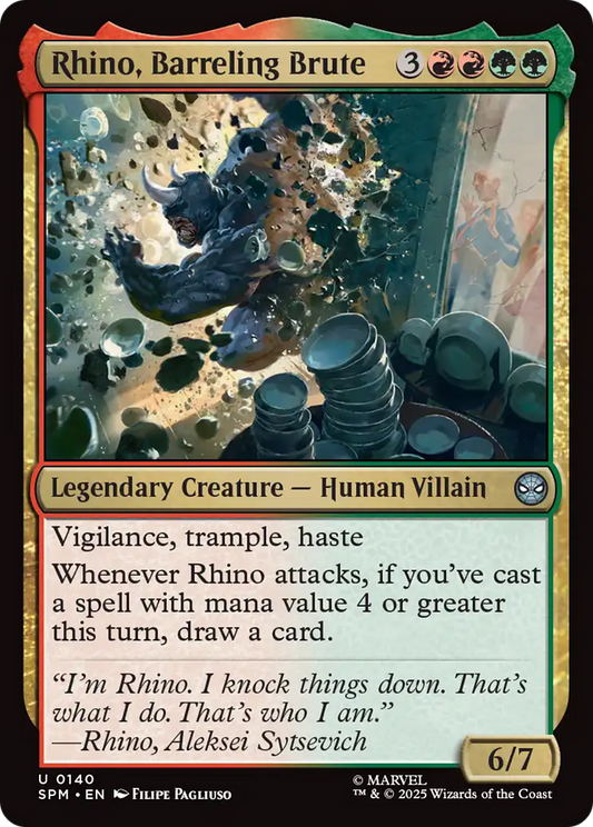 Rhino, Barreling Brute (SPM) #140 [EN/N]