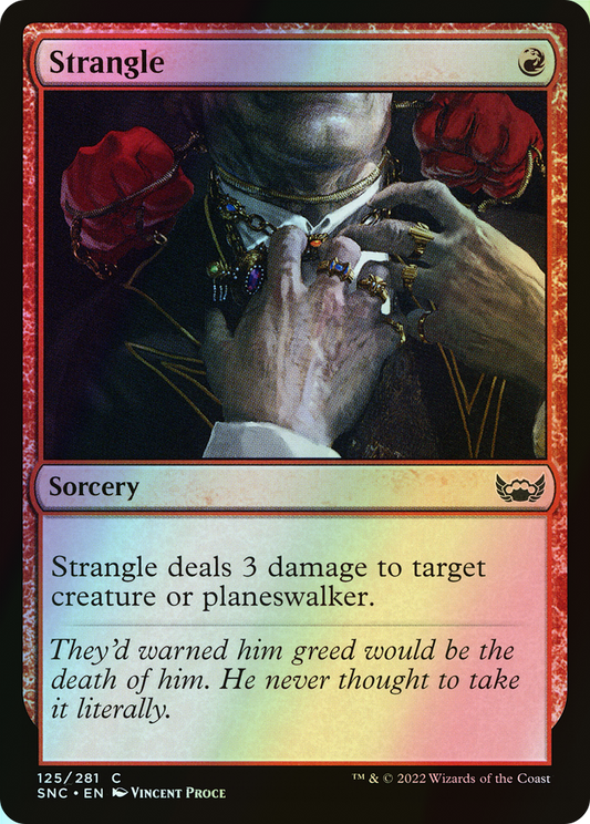 Strangle (SNC) #125 [EN/F] s/o