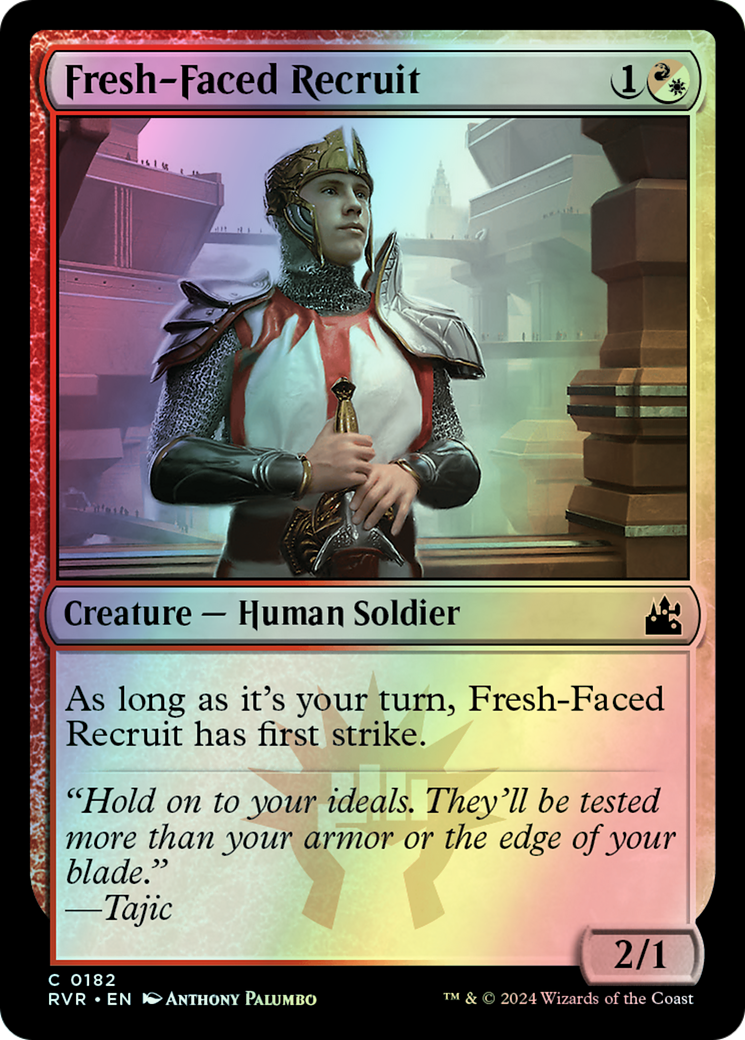 Fresh-Faced Recruit (RVR) #182 [EN/F]