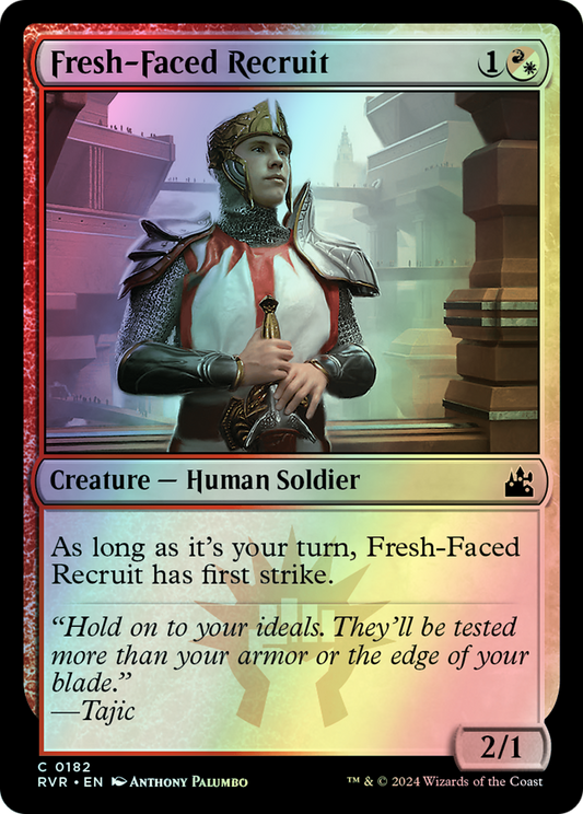 Fresh-Faced Recruit (RVR) #182 [EN/F]