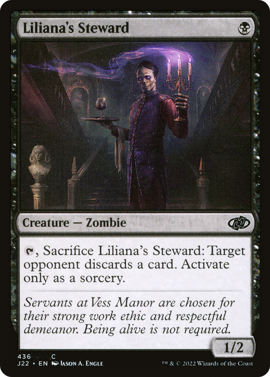 Liliana's Steward (J22) #436 [EN/N] s/o