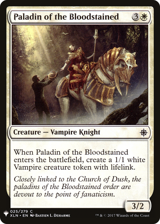 Paladin of the Bloodstained (PLST) #XLN-25 [EN/N] s/o