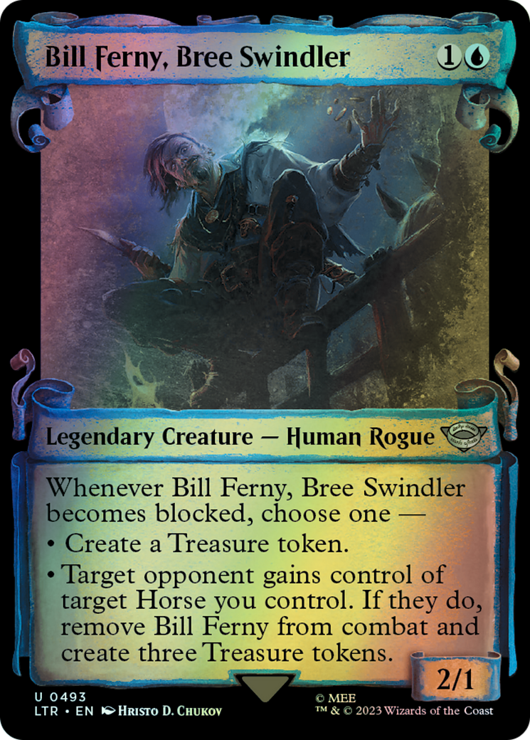 Bill Ferny, Bree Swindler - Silver Foil (LTR) #493 [EN/F] s/o