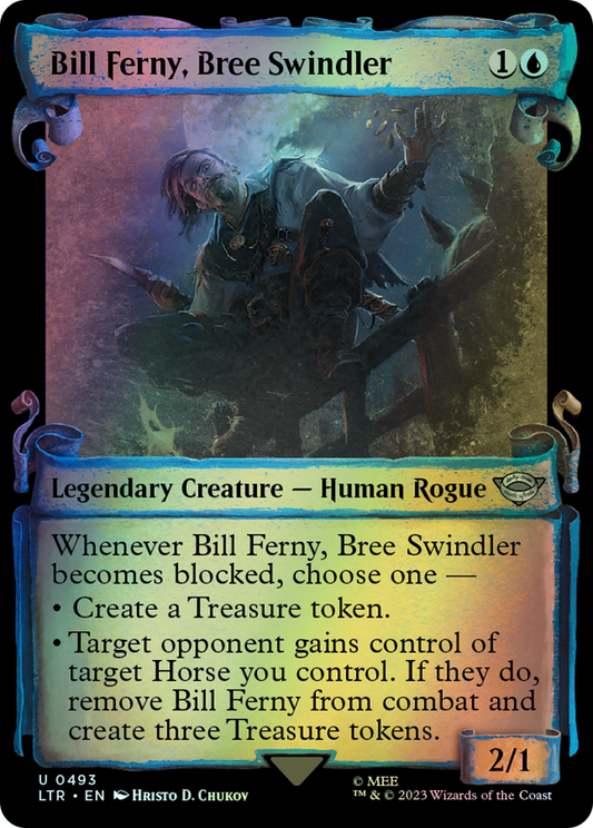 Bill Ferny, Bree Swindler - Silver Foil (LTR) #493 [EN/F] s/o