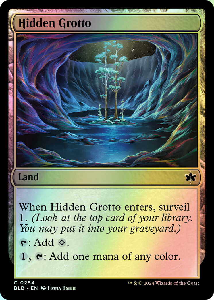 Hidden Grotto (BLB) #254 [EN/F] s/o