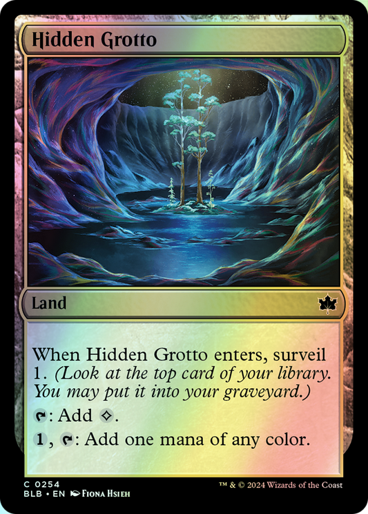Hidden Grotto (BLB) #254 [EN/F] s/o