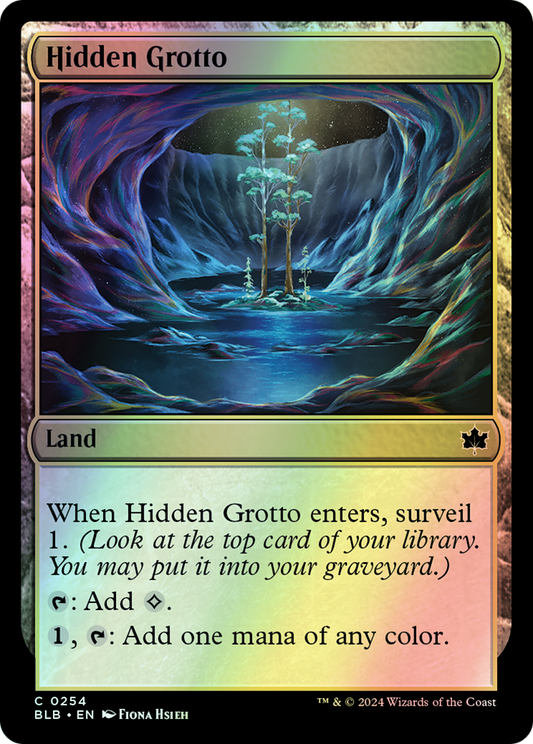 Hidden Grotto (BLB) #254 [EN/F]