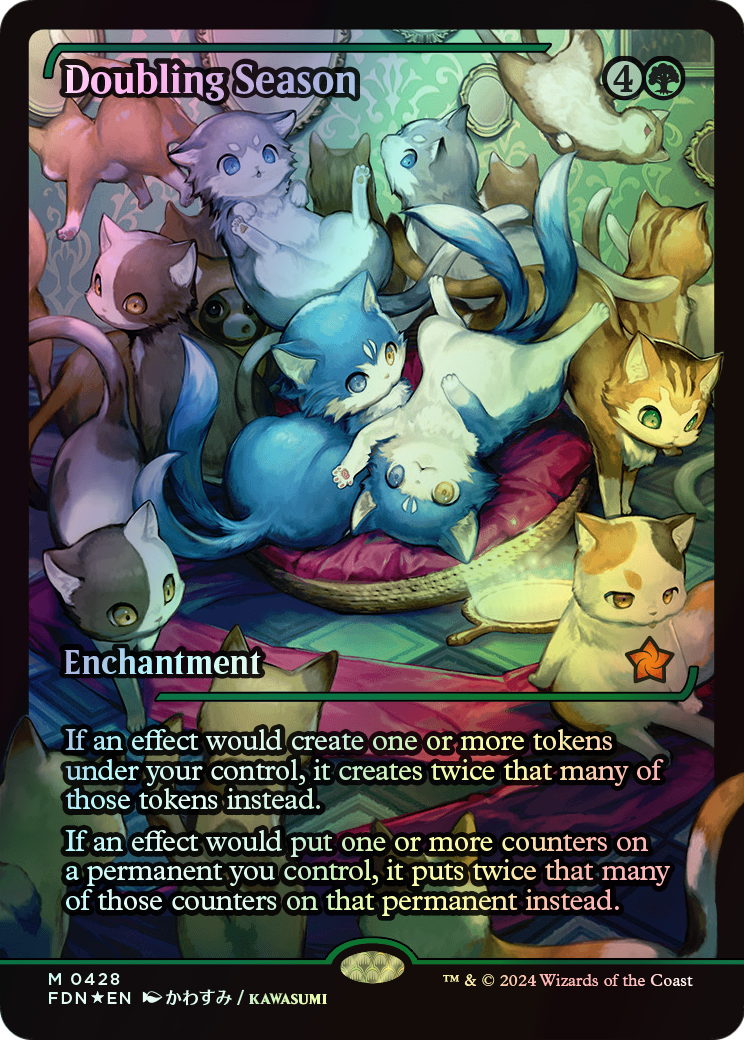 Doubling Season (FDN) #428 [EN/F]