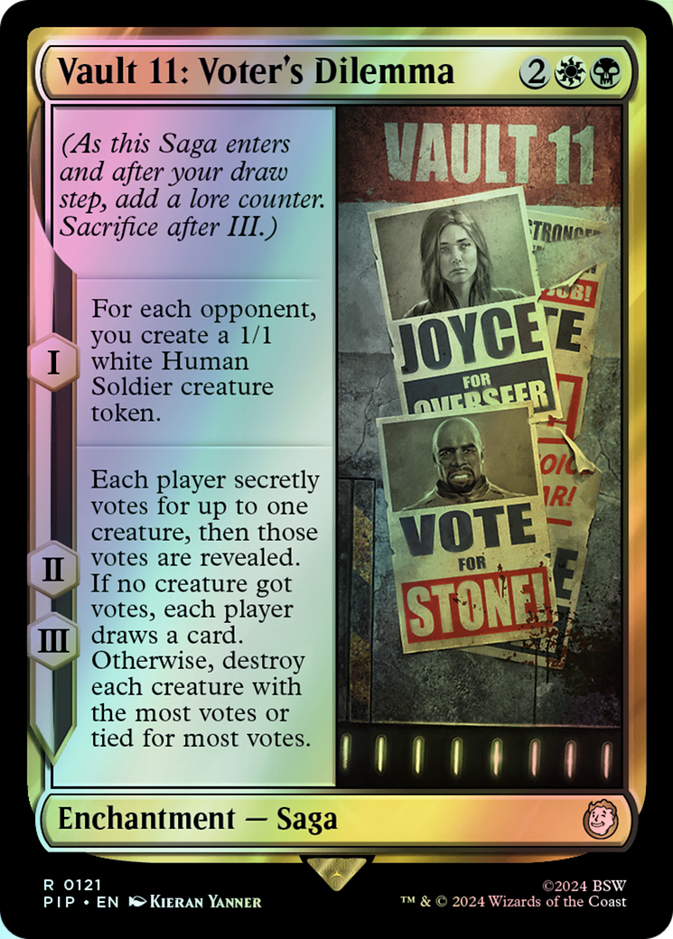 Vault 11: Voter's Dilemma (PIP) #121 [EN/F]