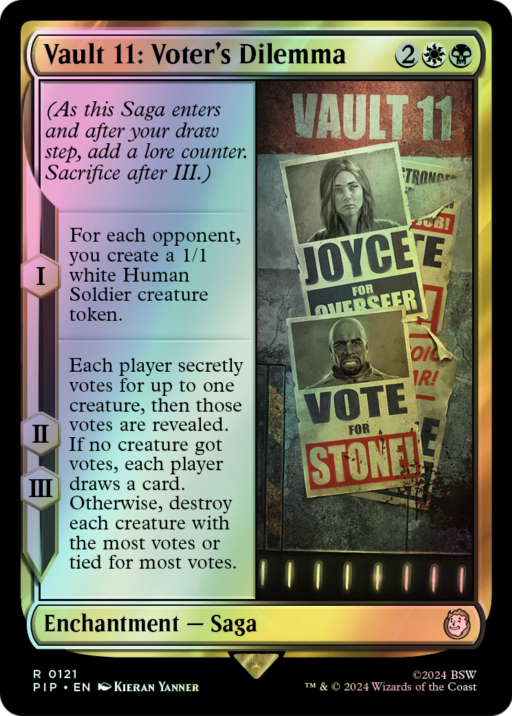 Vault 11: Voter's Dilemma (PIP) #121 [EN/F]