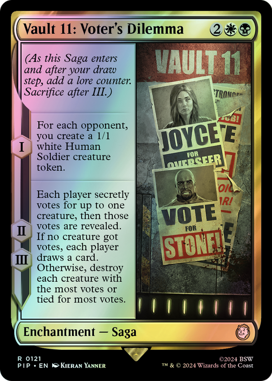 Vault 11: Voter's Dilemma (PIP) #121 [EN/F]