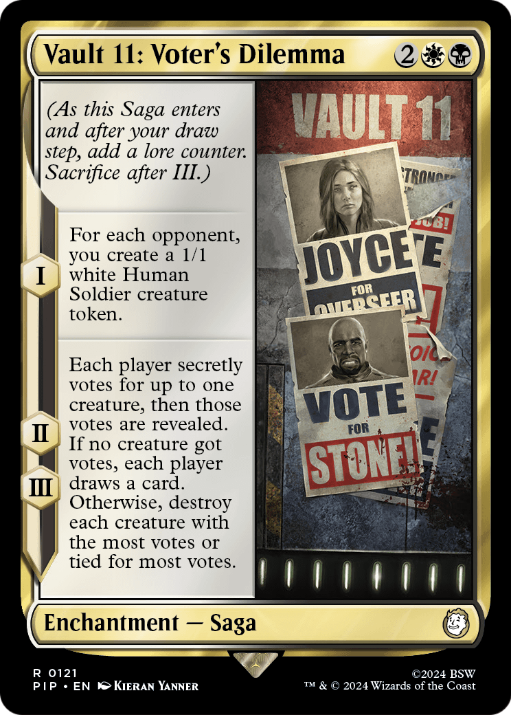 Vault 11: Voter's Dilemma (PIP) #121 [EN/N]