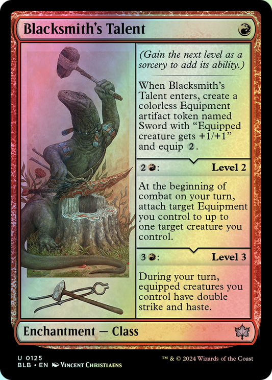 Blacksmith's Talent (BLB) #125 [EN/F] s/o