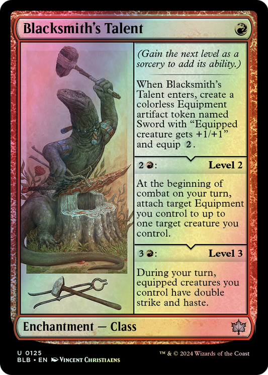 Blacksmith's Talent (BLB) #125 [EN/F] s/o