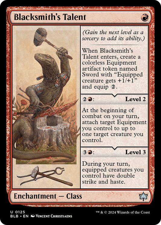 Blacksmith's Talent (BLB) #125 [EN/N]