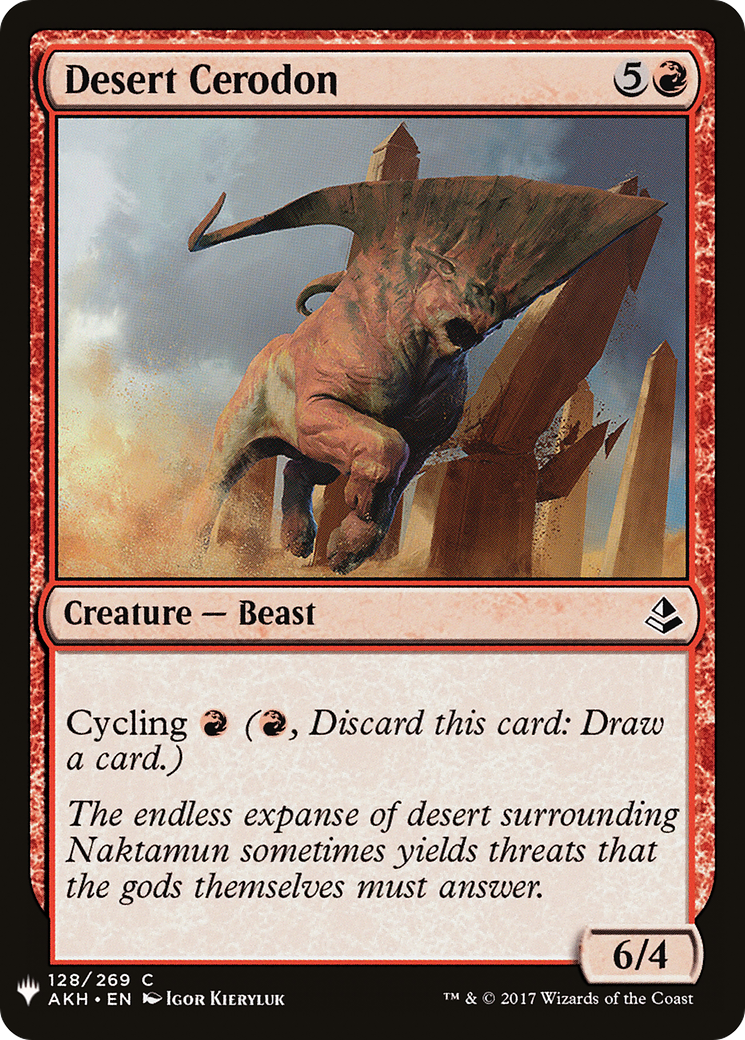 Desert Cerodon (PLST) #AKH-128 [EN/N]