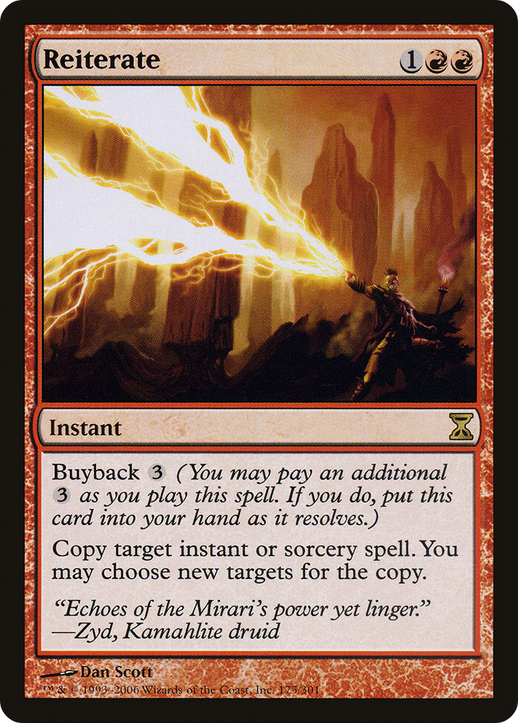 Reiterate (TSP) #175 [EN/N] s/o