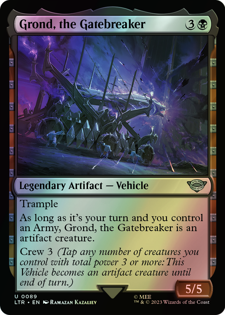 Grond, the Gatebreaker (LTR) #89 [EN/F]