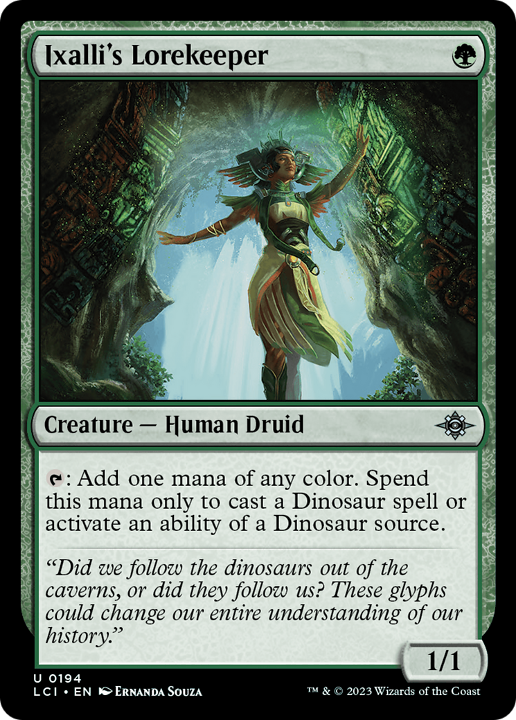 Ixalli's Lorekeeper (LCI) #194 [EN/N]