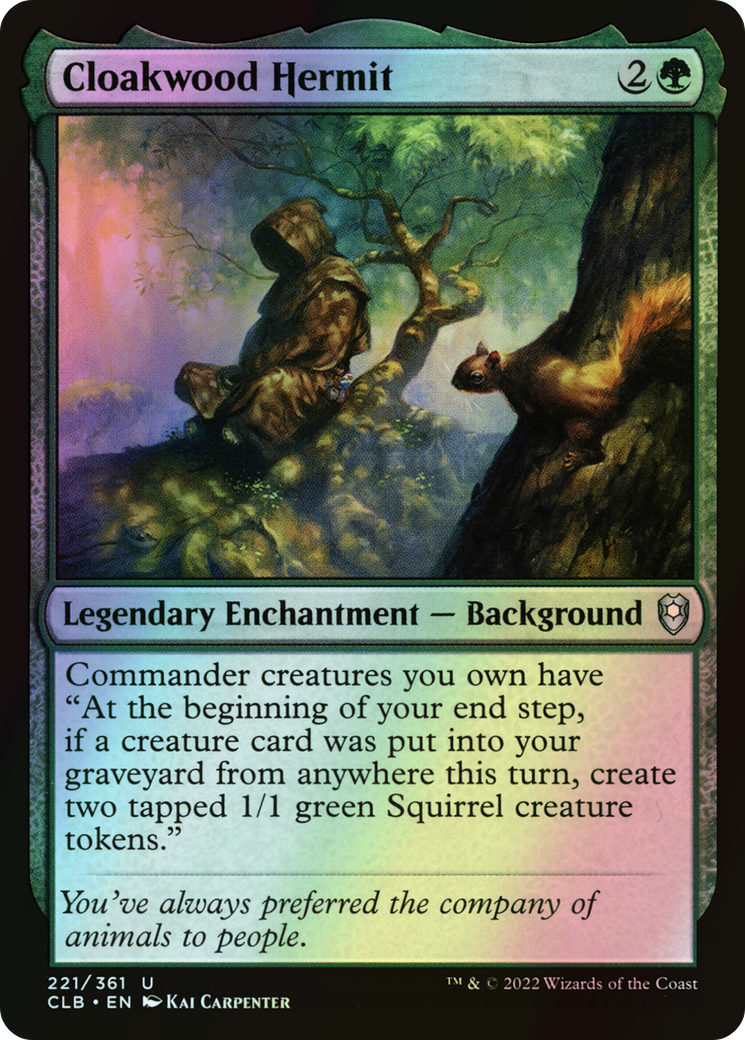 Cloakwood Hermit (CLB) #221 [EN/F] s/o