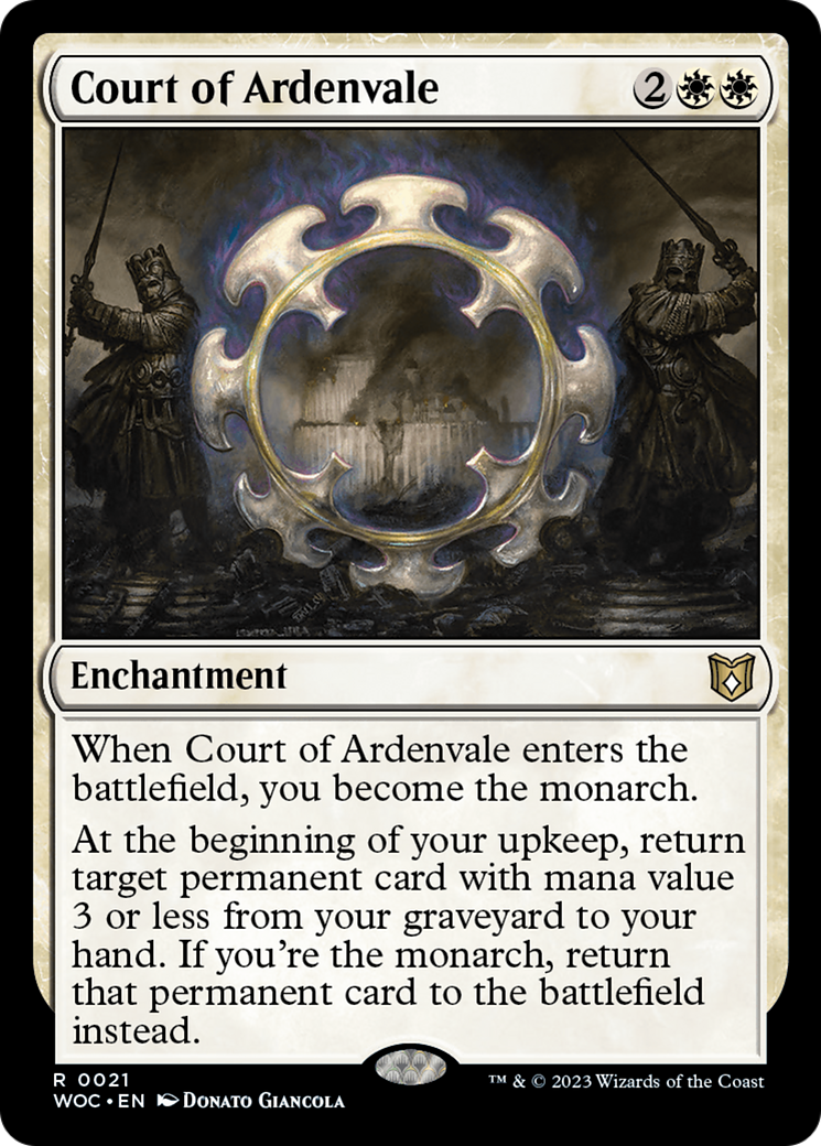 Court of Ardenvale (WOC) #21 [EN/N] s/o