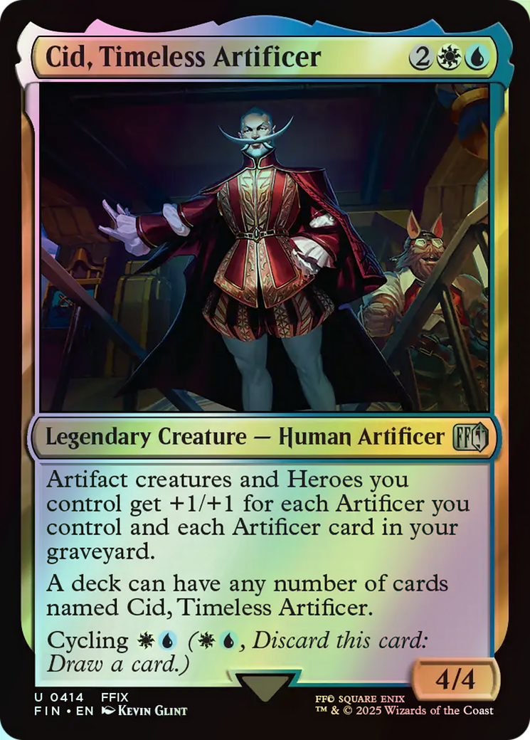 Cid, Timeless Artificer (FIN) #414 [EN/F] s/o