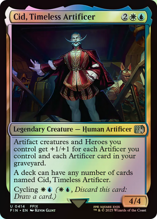 Cid, Timeless Artificer (FIN) #414 [EN/F] s/o