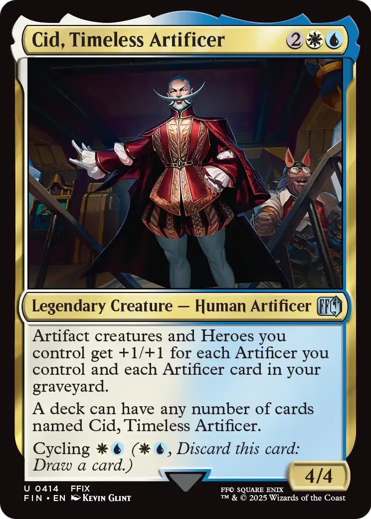 Cid, Timeless Artificer (FIN) #414 [EN/N]