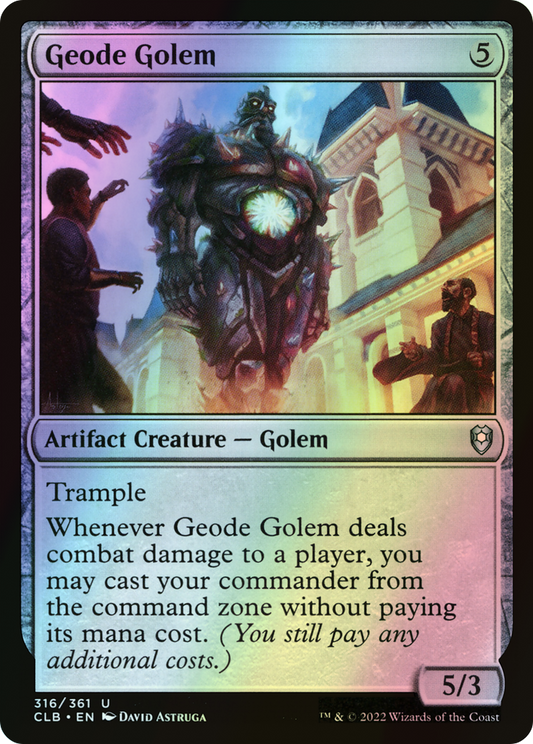 Geode Golem (CLB) #316 [EN/F]