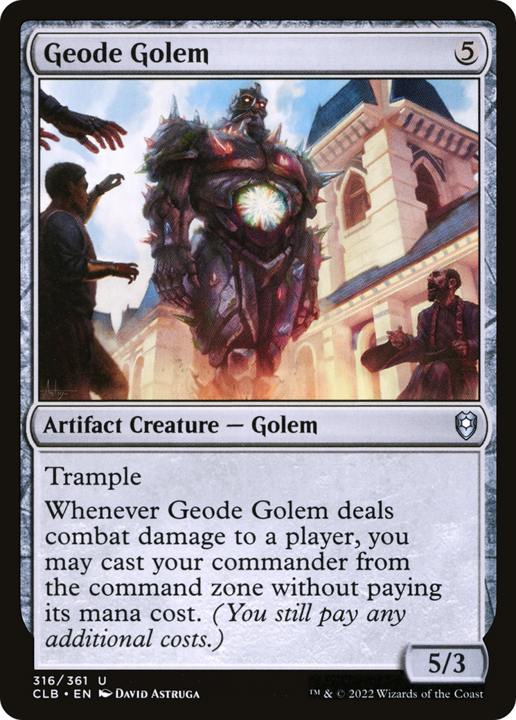 Geode Golem (CLB) #316 [EN/N]