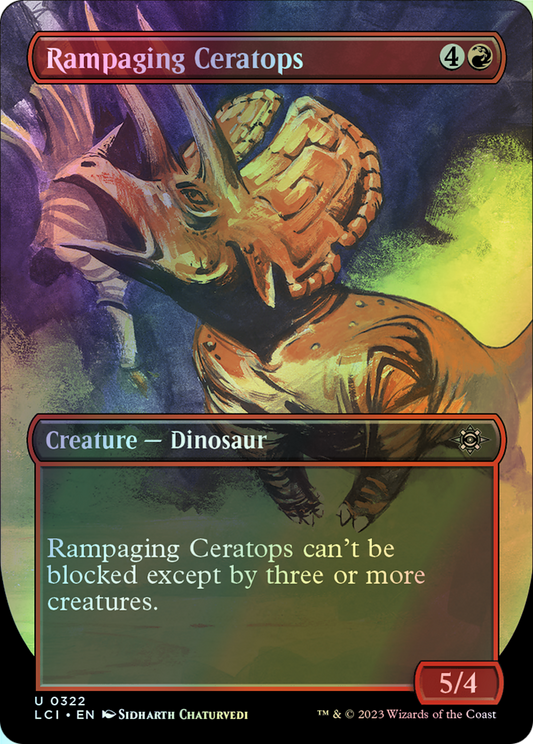 Rampaging Ceratops (LCI) #322 [EN/F] s/o