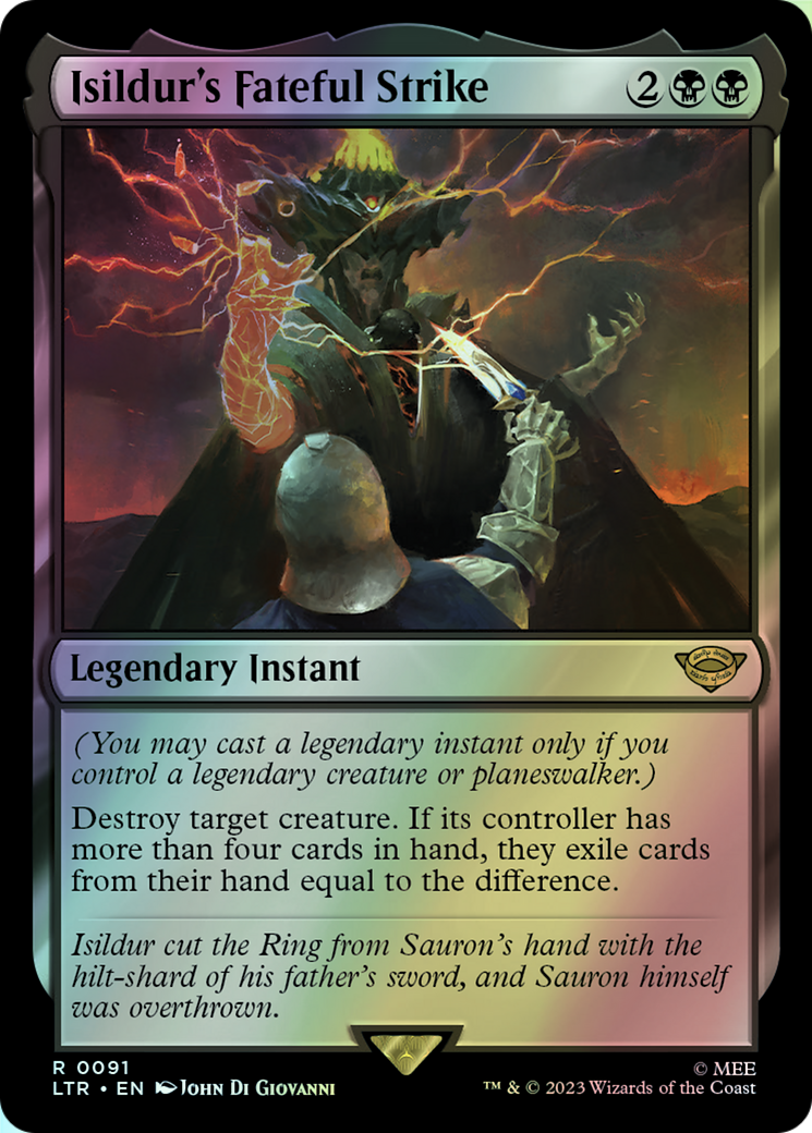 Isildur's Fateful Strike (LTR) #91 [EN/F]