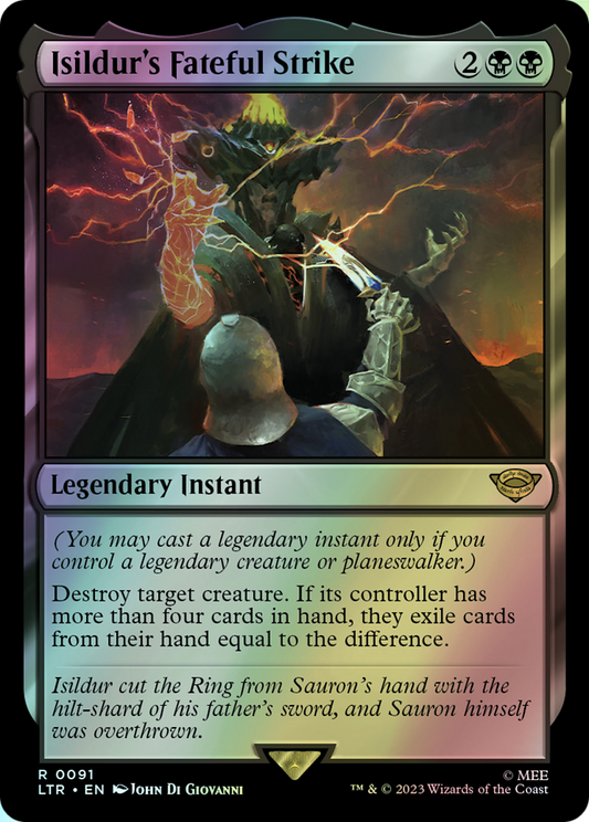 Isildur's Fateful Strike (LTR) #91 [EN/F]