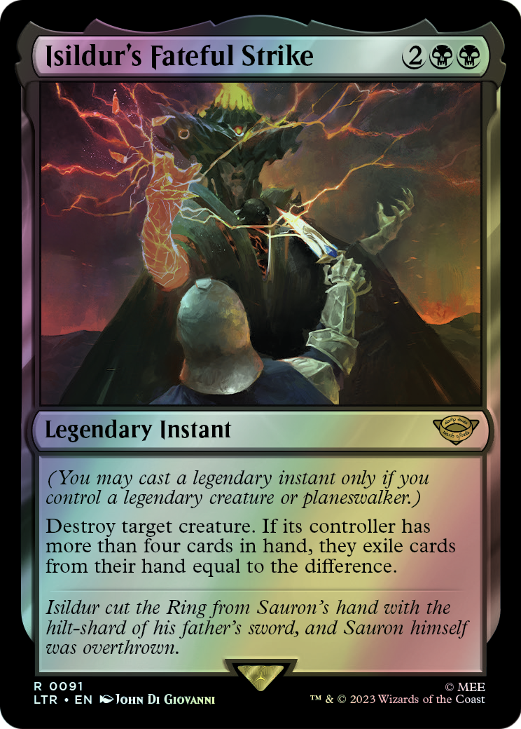 Isildur's Fateful Strike (LTR) #91 [EN/F]