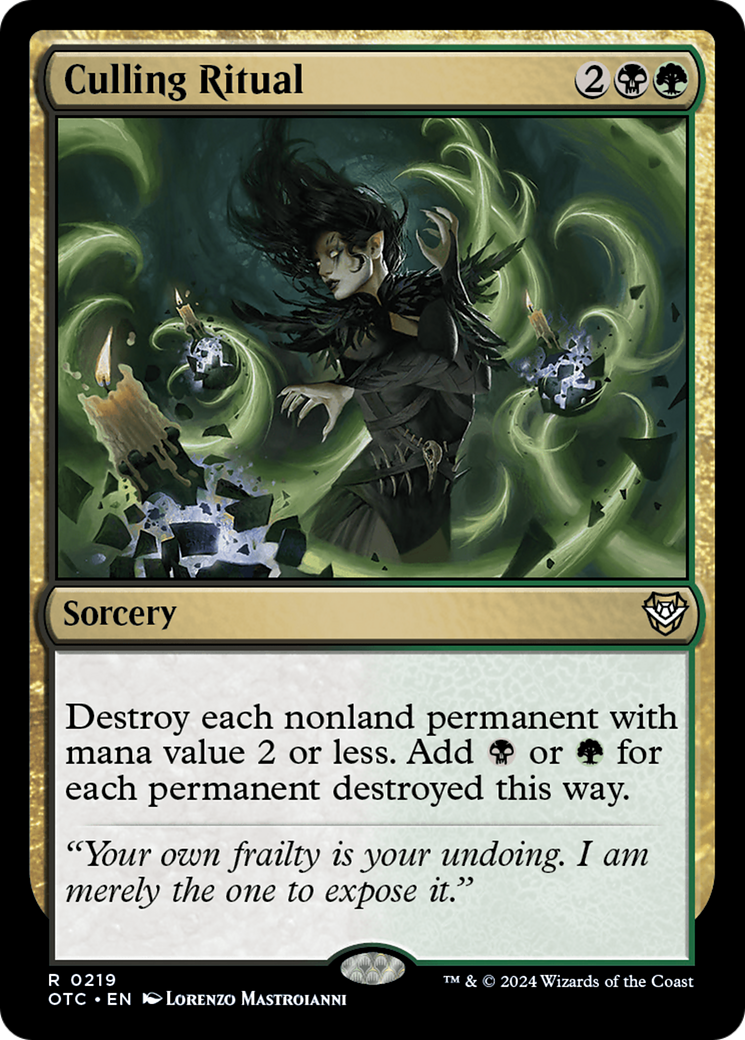 Culling Ritual (OTC) #219 [EN/N]