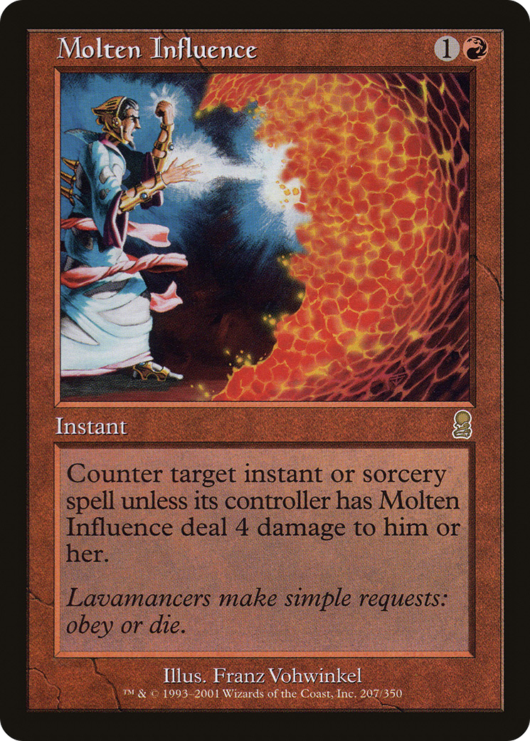 Molten Influence (ODY) #207 [EN/N]
