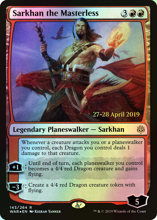 Sarkhan the Masterless (PWAR) #143s [EN/F]