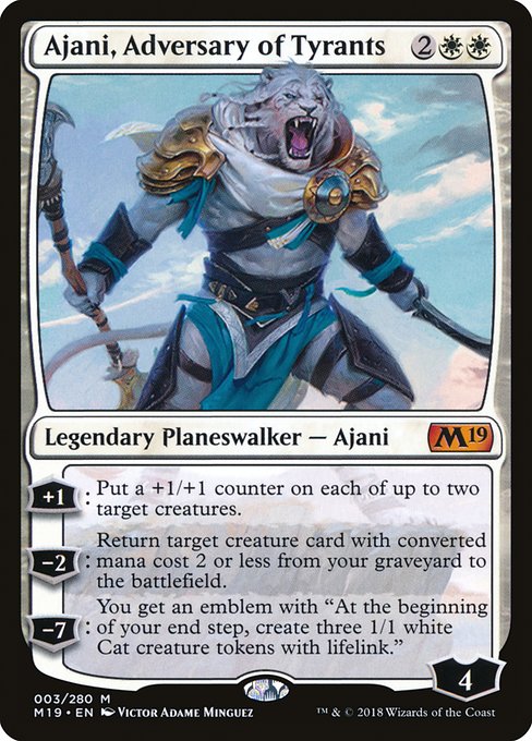 Ajani, Adversary of Tyrants (M19) #3 [EN/N]