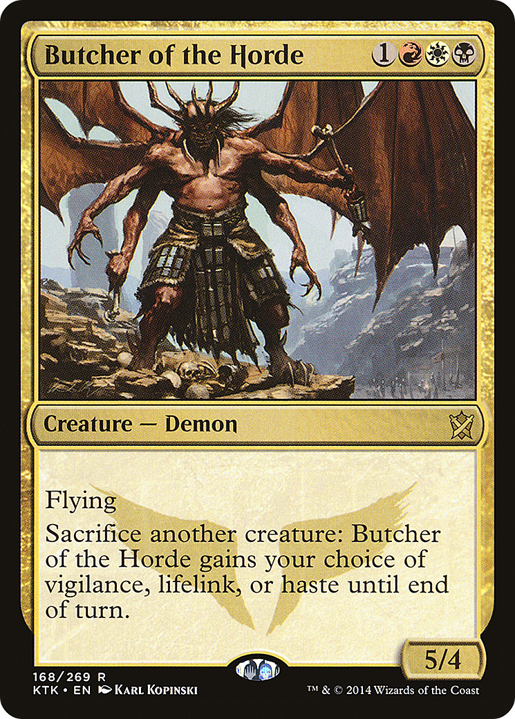 Butcher of the Horde (KTK) #168 [EN/N]