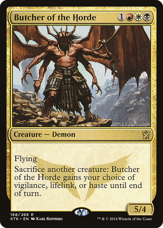 Butcher of the Horde (KTK) #168 [EN/N]