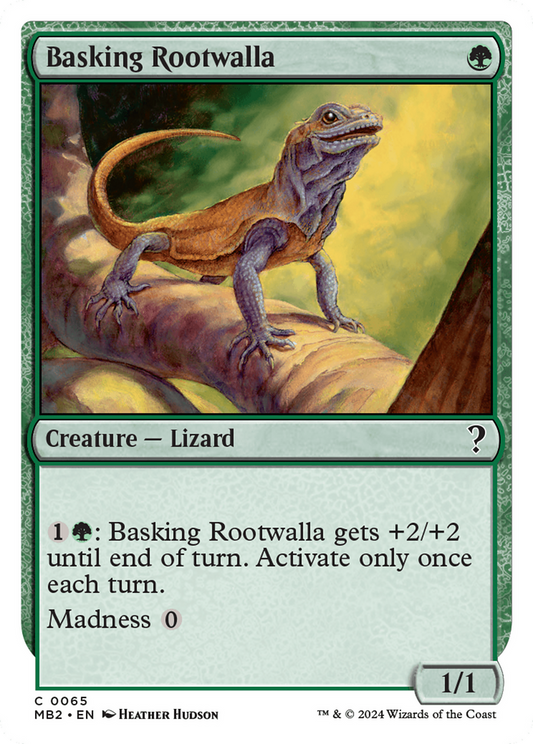 Basking Rootwalla (MB2) #65 [EN/N]