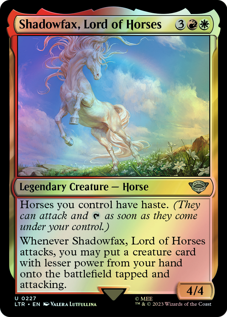 Shadowfax, Lord of Horses (LTR) #227 [EN/F]