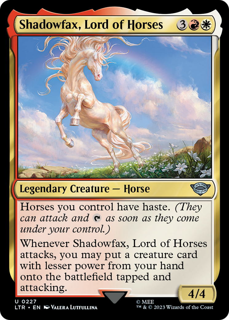Shadowfax, Lord of Horses (LTR) #227 [EN/N] s/o