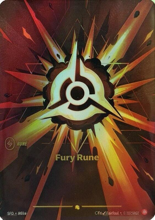 Fury Rune (R01a) (SFD) #R01a [EN/F]