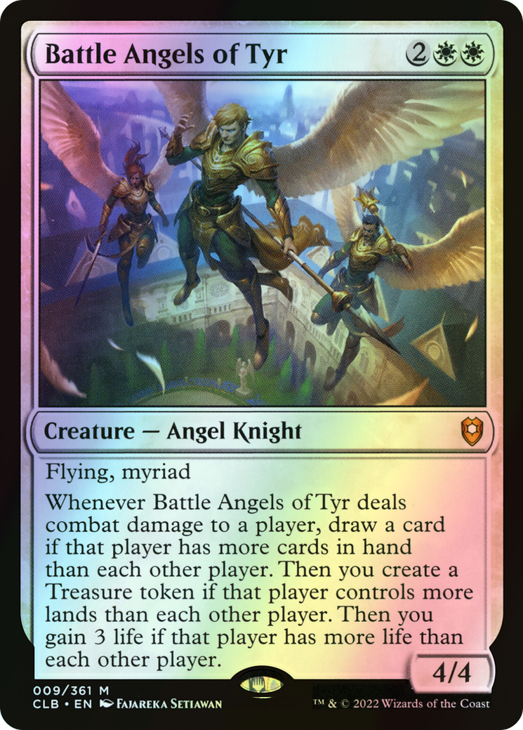 Battle Angels of Tyr (CLB) #9 [EN/F] s/o