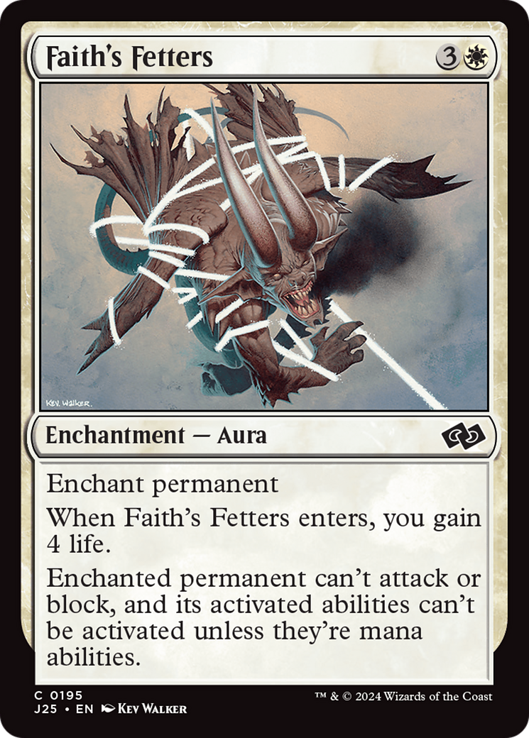 Faith's Fetters (J25) #195 [EN/N]