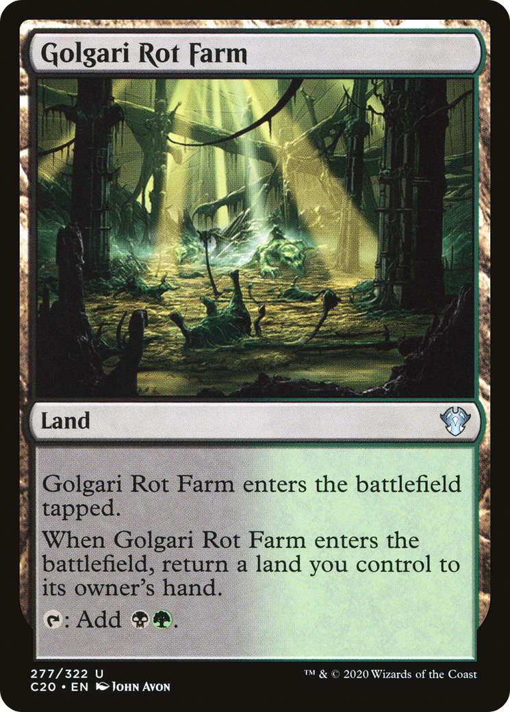 Golgari Rot Farm (C20) #277 [EN/N]
